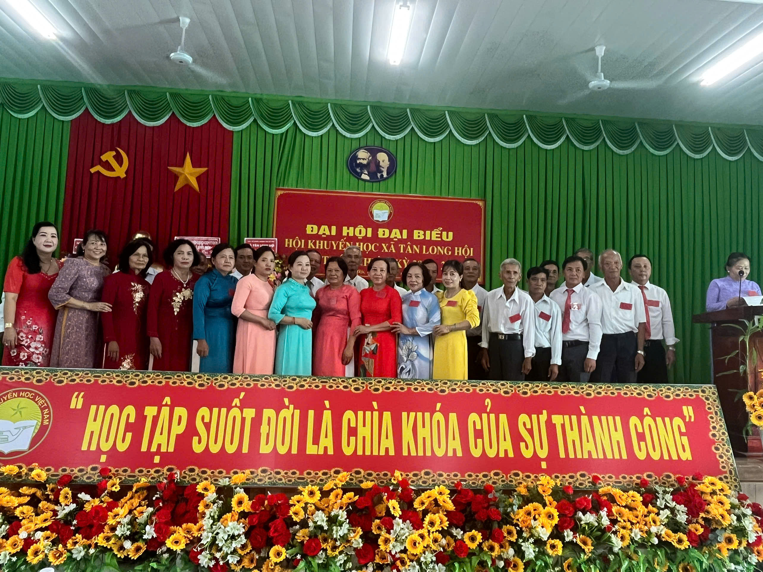 Đại hội Đại biểu Hội khuyến học xã Tân Long Hội lần thứ I, nhiệm kỳ 2026 - 2031 thành công tốt đẹp